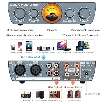 Amazon.co.jp: HIFI バランス XLR デジタル パワーアンプ ホーム