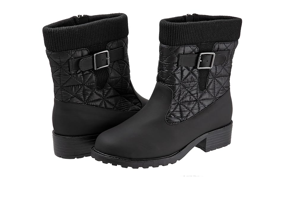 Trotters Berry 2.0 (Black) Women's Shoes INTERNATIONAL SHIPPING