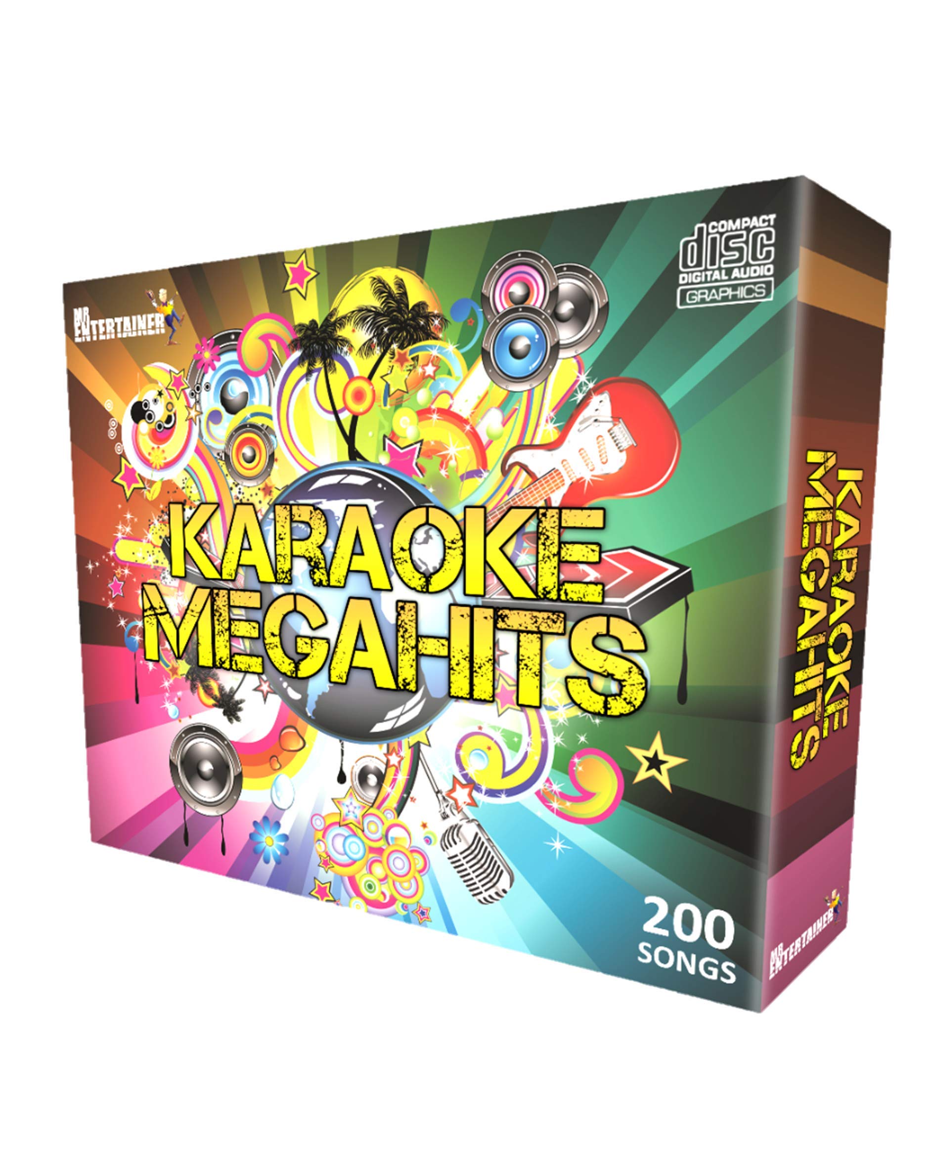 Karaoke CDG Pack Mr Entertainer Family Party 600 Greatest Songs Of All Time, Old & New