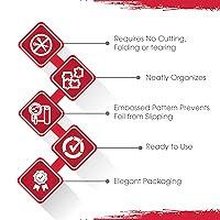 Vista 8 de Just Home Láminas para resaltar el cabello, láminas de aluminio para resaltar el cabello, hojas de aluminio para resaltar el cabello, hojas