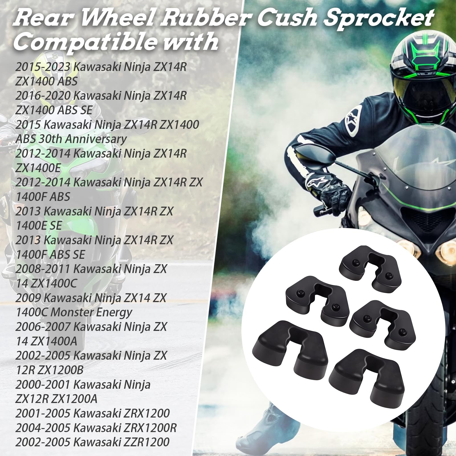 Amazon.com: SeDeplacer 92161-1286 Rear Wheel Hub Damper