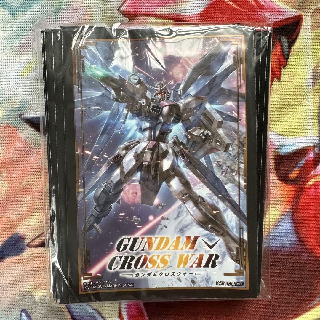 新品未開封　ガンダム　クロスウォー　スリーブ　40枚　ガンダム ガンダムクロスウォー スリーブ 40枚 フリーダムガンダム