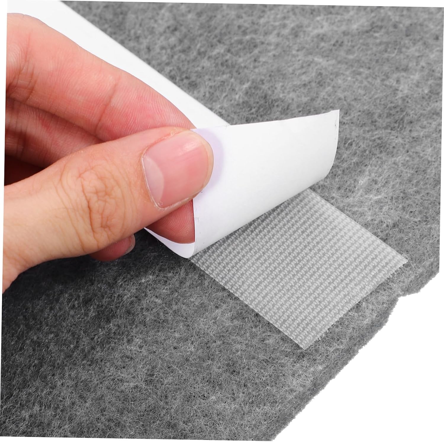 Felt Bulletin Board Versatile Wall Decor for Home Office Classroom Grey Felt Message Board for Photos Notes Reminders Easy to Use