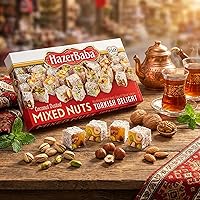 Vista 6 de Delicia turca mixta con nueces y coco (pistacho, almendra y avellana), 16 onzas