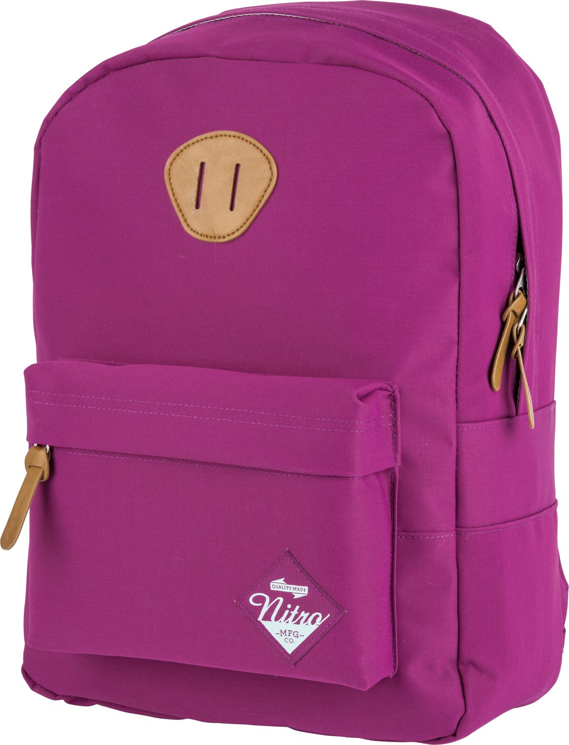 Urban Classic Old School Daypack mit gepolstertem Laptopfach, urbaner Streetpack im Retro-Look, Alltagsrucksack, Schulrucksack, Schoolbag, Grateful Pink, 20 L, 420 gr