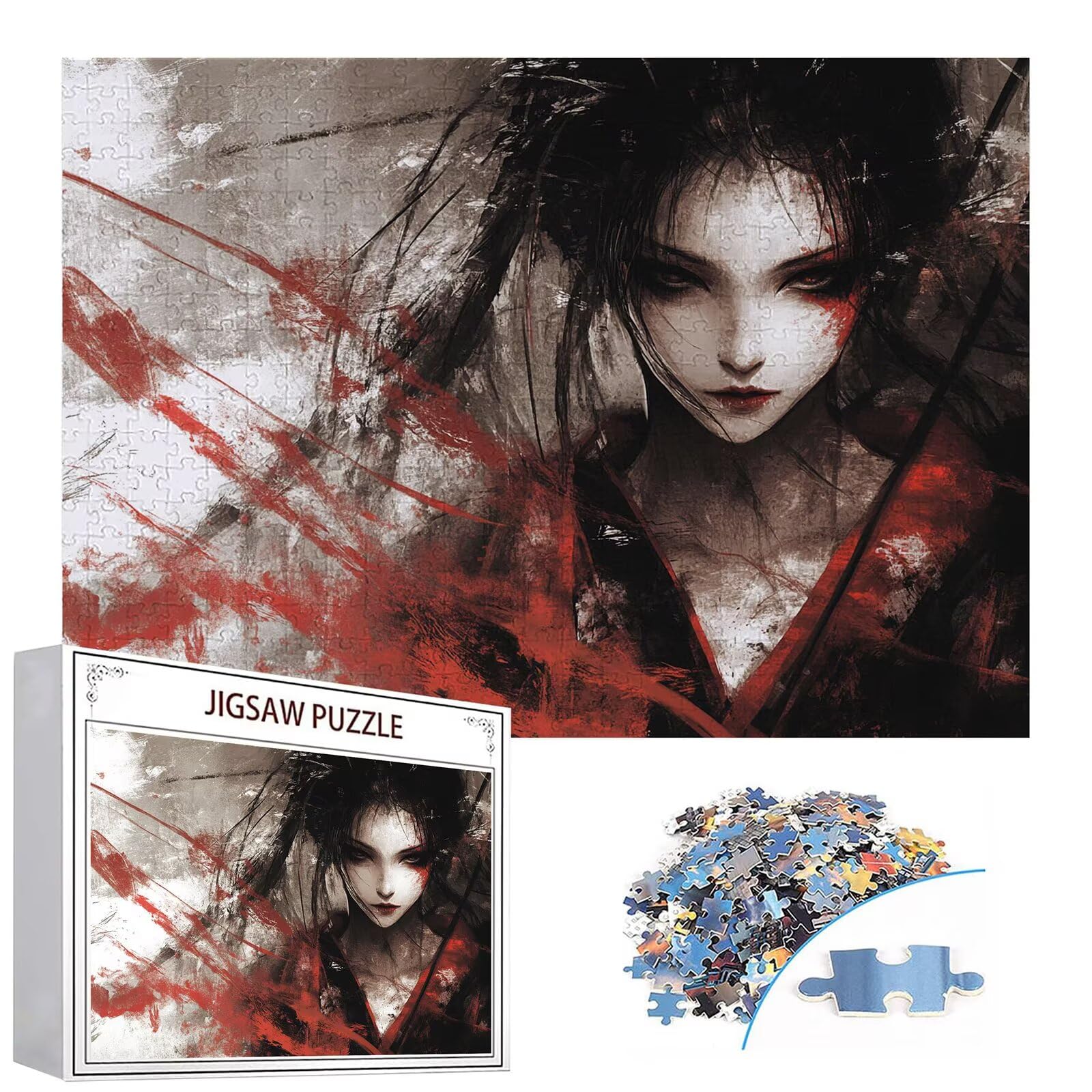 Puzzle 3000 elementów Japonia puzzle dla dorosłych kobiet 122 x 81 cm unikalne rzemiosło klasyczne 3D drewniana układanka do rodzinnych gier biznesowych, układanka do samodzielnego wykonania nawet do