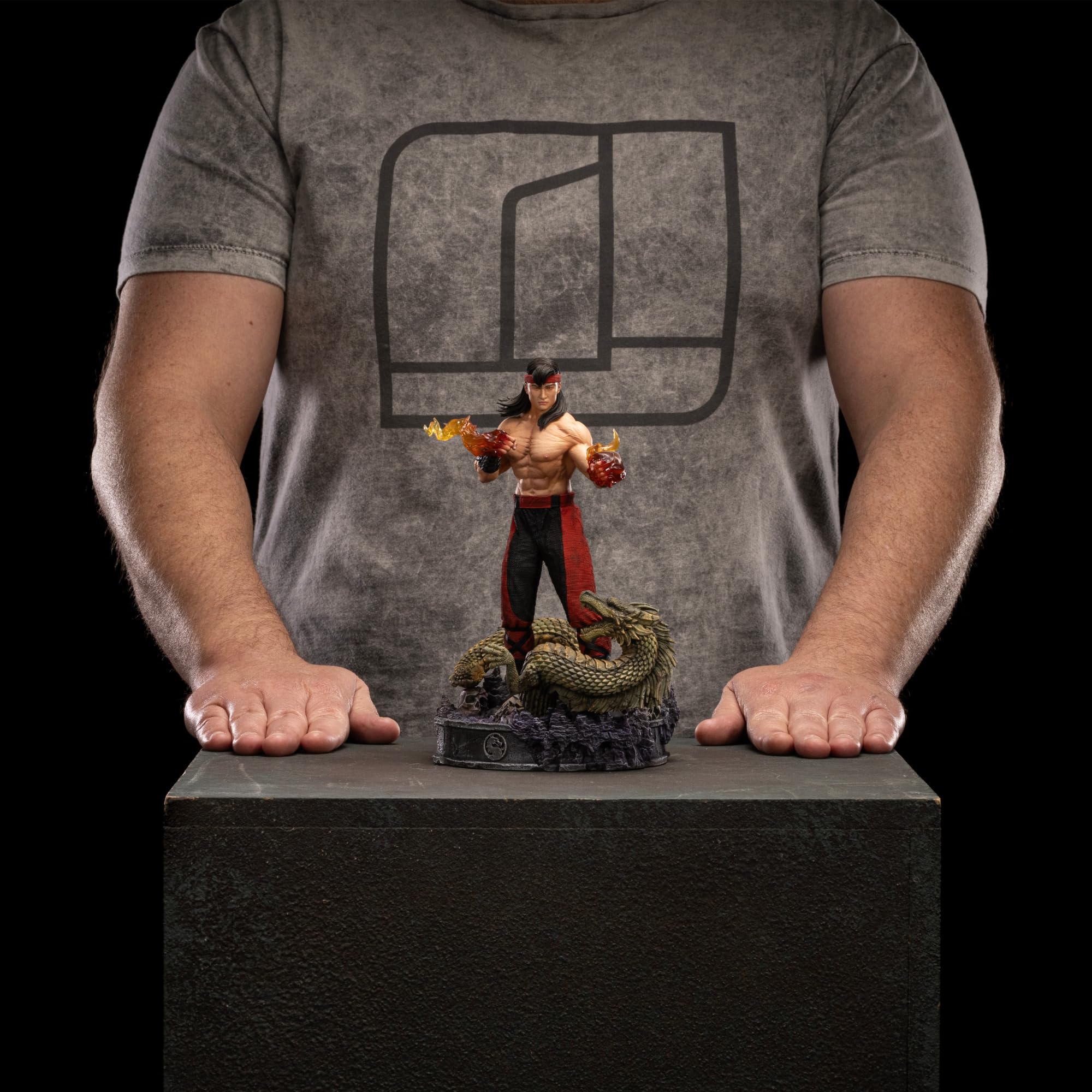 Iron Studios Statue Art Scale 1/10 LIU Kang Mortal Kombat, 22,5 cm