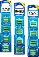 Vista 1 de Listerine Ultraclean Access Flossers Disposable Heads Fresh Mint Crystals 28 Each (Pack of 3)