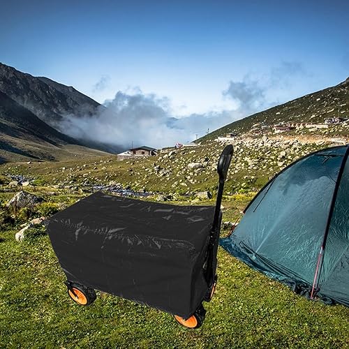 Miniatura 3 de Cubierta para carrito utilitario, cubierta para carrito de jardín, a prueba de polvo, duradera, resistente al agua, cubierta de lluvia para carrito