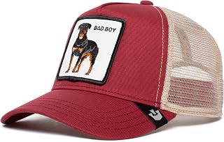 Goorin Bros. The Farm Original Seasonal Snapback Trucker Hat for Men and Women, Red The Baddest Boy, One Size