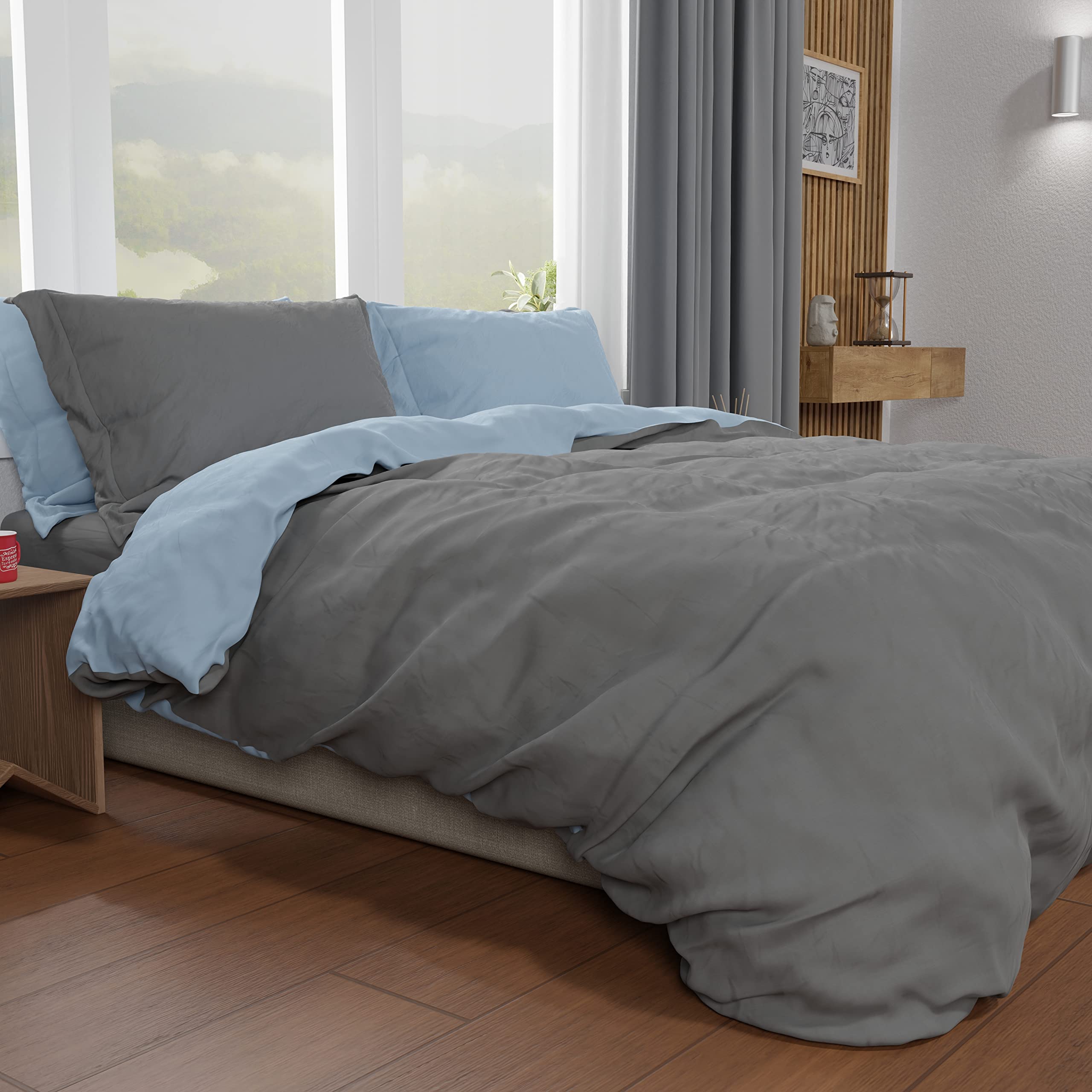 PETTI Artigiani Italiani, Double Duvet Cover Set 250 x 200 cm (2 Pillowcases 50 x 80 cm Included) - Image 2