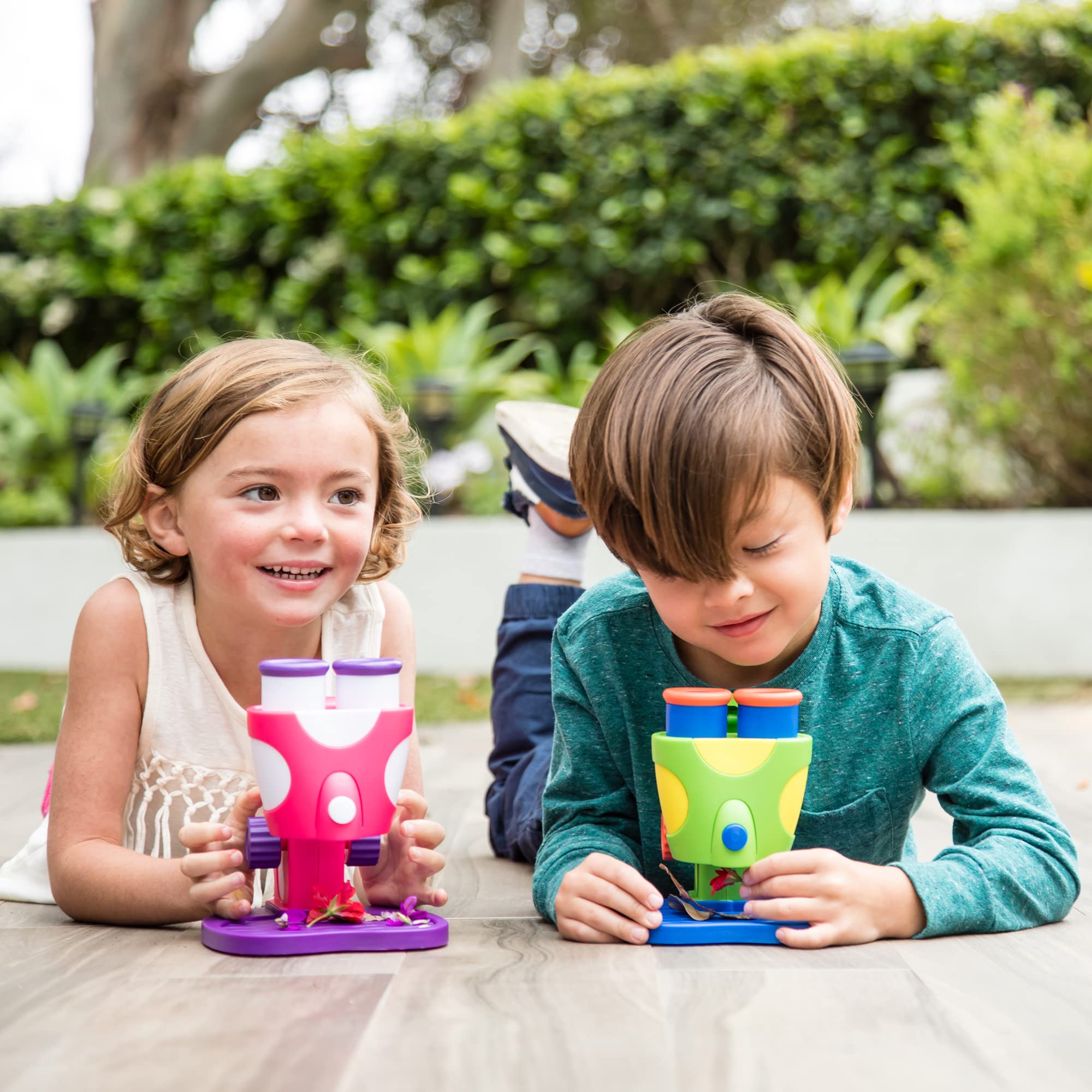 Learning Resources GeoSafari Jr. Il Mio Primo Microscopio – Gioco Scientifico Educativo per Bambini 3+, Microscopio con LED e Messa a Fuoco Facile