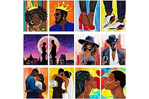 Ctosree Pre Drawn Canvas for Painting