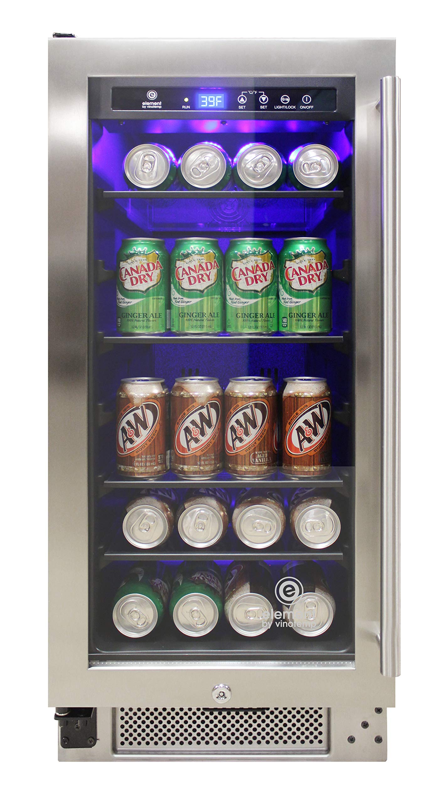 Connoisseur Series 33 Single-Zone Beverage Cooler (Left Hinge) on Fridge.com