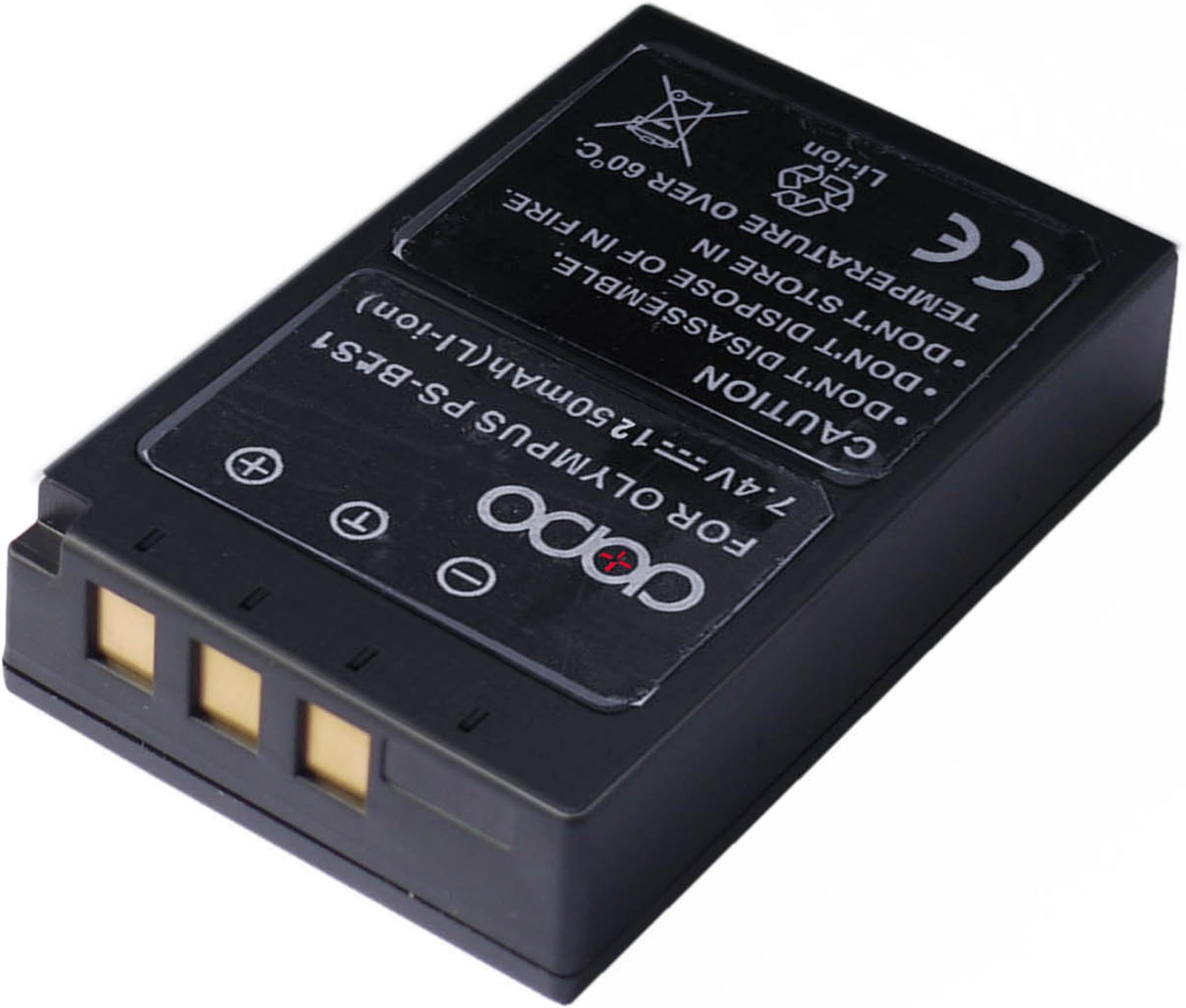 Dopo Replacement Olympus PS-BLS1 Li-Ion Battery for Olympus EP-1 Pen, Evolt E-410, E-420 and E-620 Digital SLR Cameras