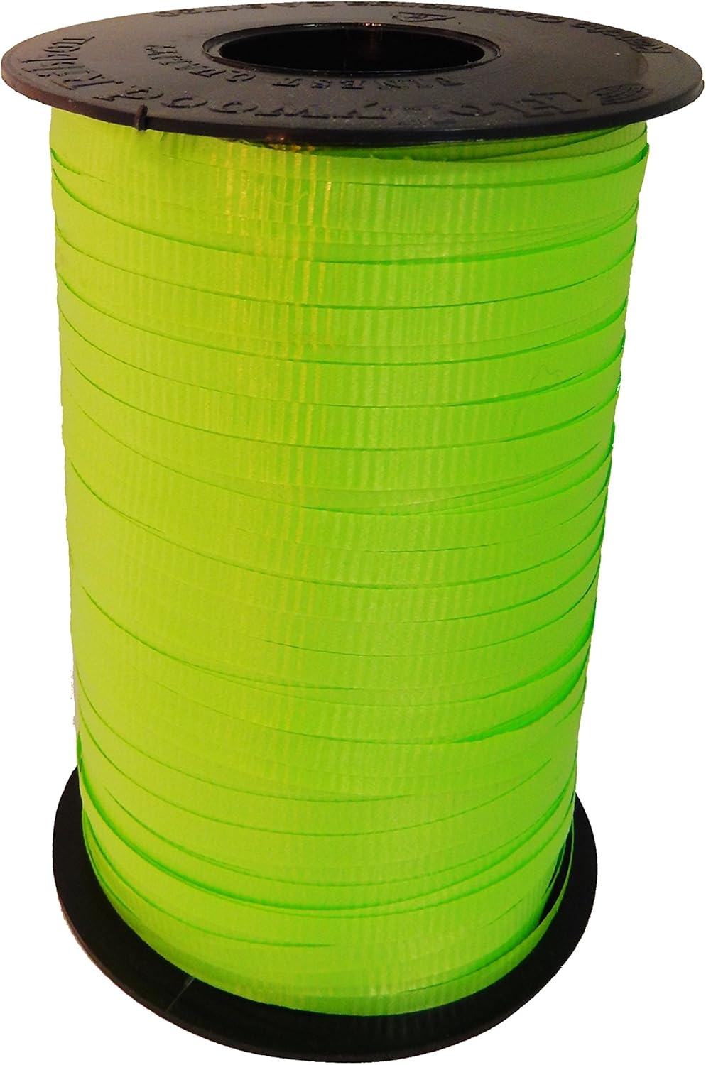 Jillson Roberts Bulk Spool 3/16" x 500 Yards Curling Ribbon Available in 18 Colors, Lime Green