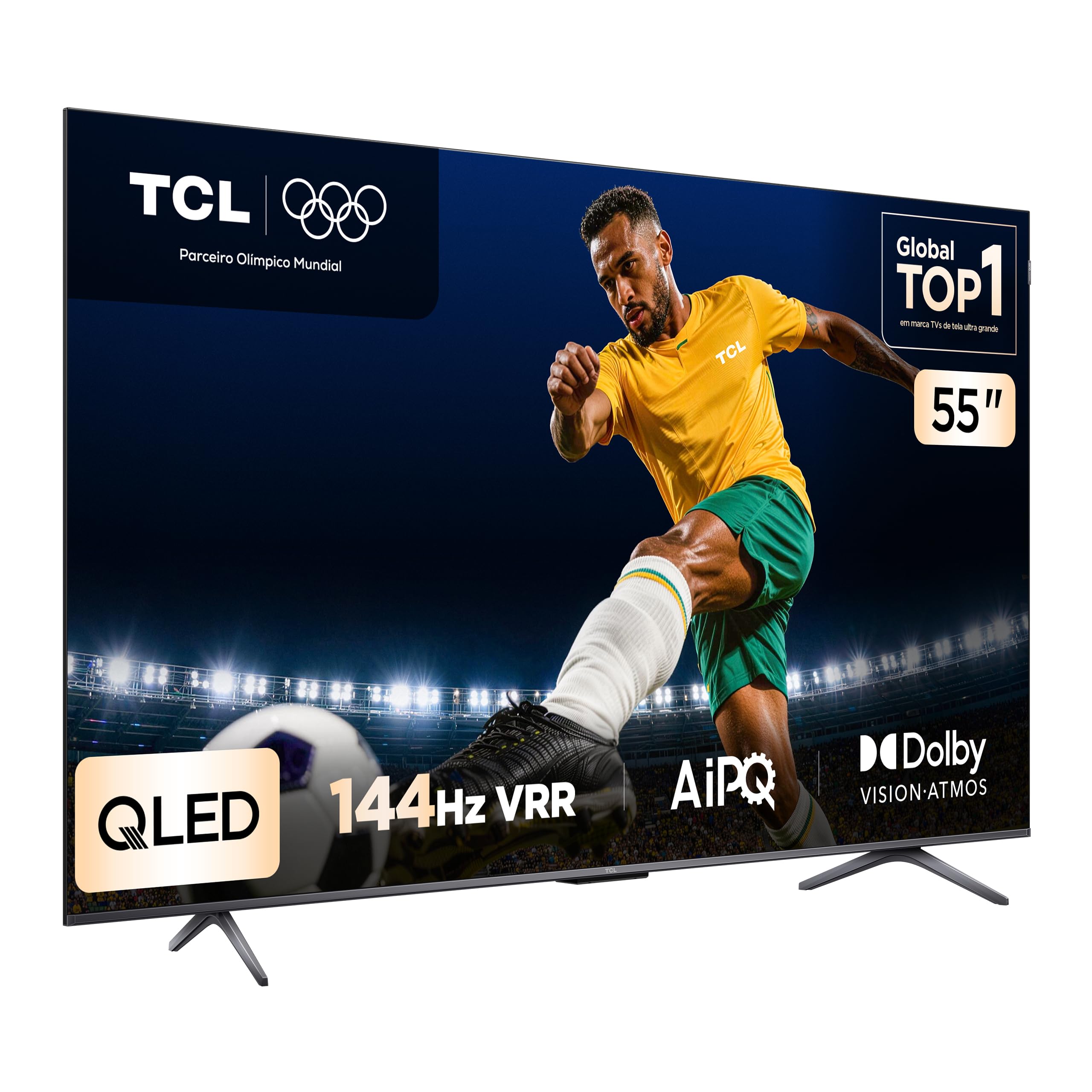 TCL 55P8K 55インチ　2025年製　4K 液晶テレビ TCL, QLED Smart TV, 55”, 55P8K, 4K UHD, Google TV, 144Hz, Google