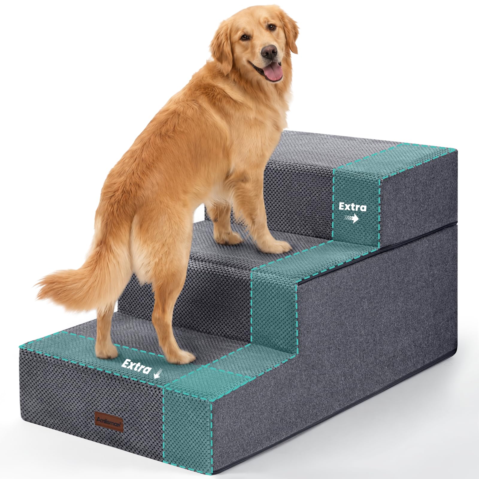 Photo 1 of aodisman Dog Stairs for Large Dogs 18" H