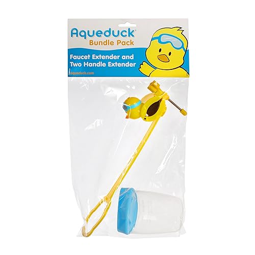 Miniatura 18 de Extensor del mango de Aqueduck. Una solución divertida, segura y adecuada para el lavado de manos de niños. Se conecta al grifo para hacer el lavado