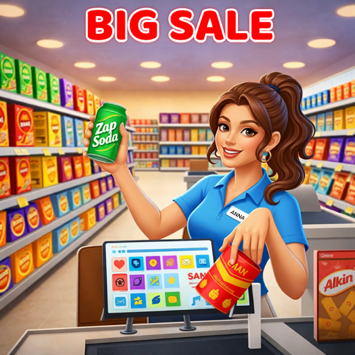 Supermarket Simulator 3D Cashier Manager - Retail grocery store premium clothing - idle shopping games