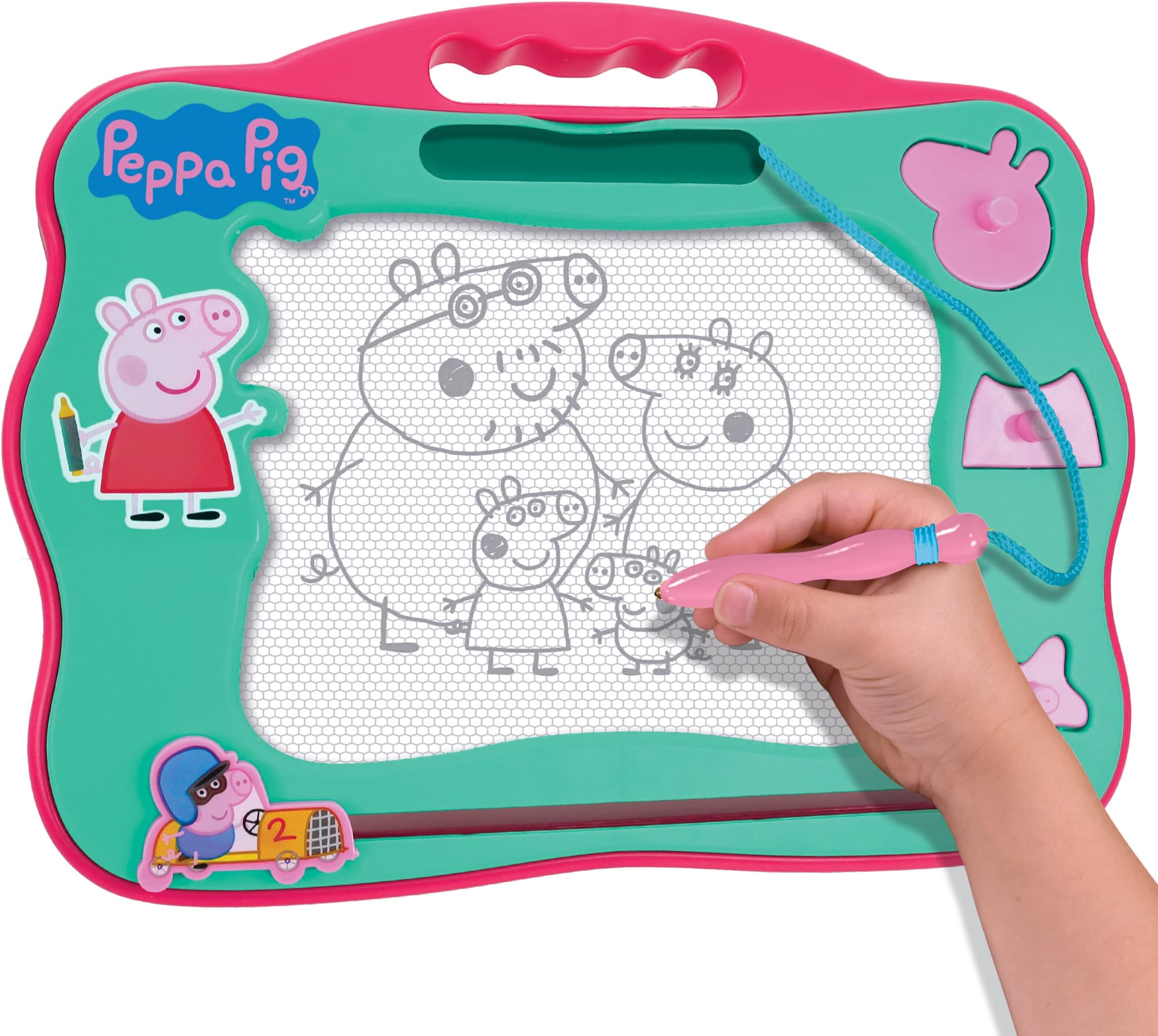 Peppa Pig drawing board magnetic 28 cm turquoise