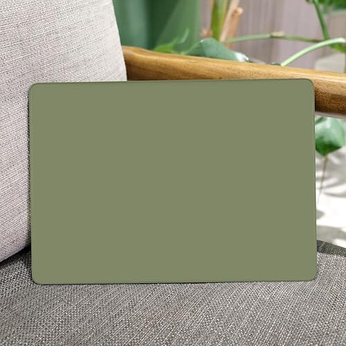 Miniatura 7 de Funda para MacBook Air de 15 pulgadas 20242023, carcasa rígida con teclado y protector de trackpad, adaptador OTG y funda para cámara, color verde