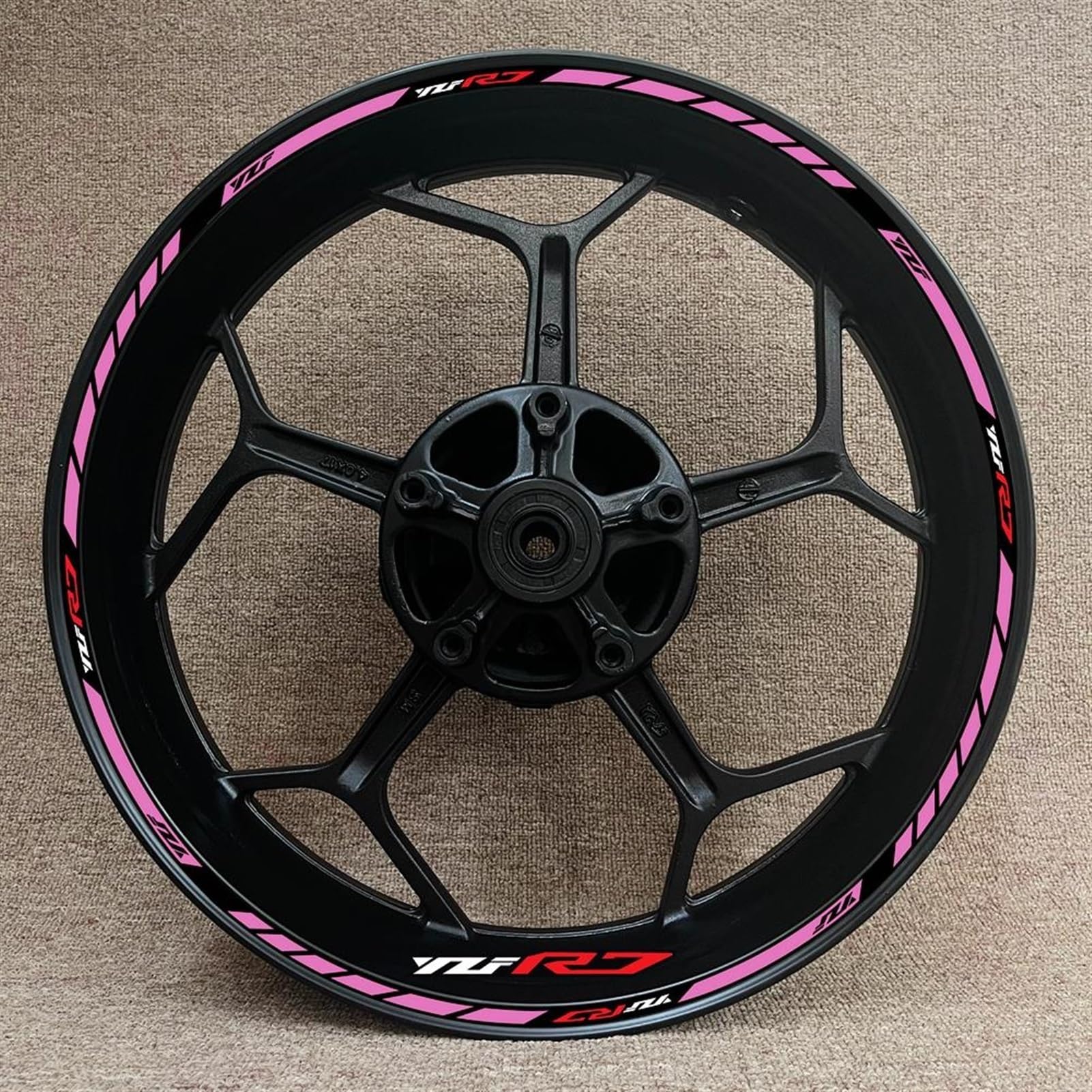 Motorcycle Wheel Stickers for Yamaha YZF R7 YZFR7 Motorbike