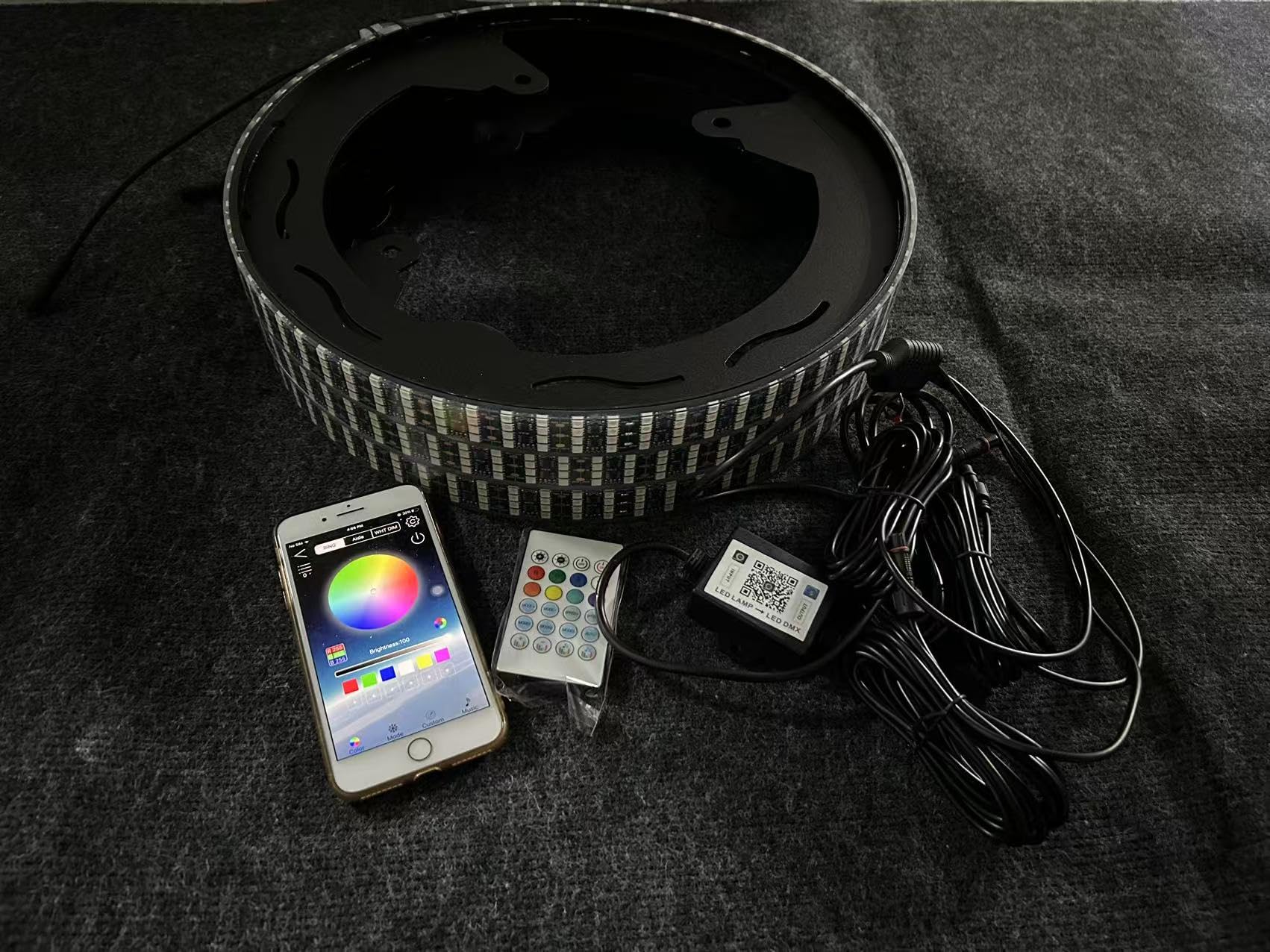 Quad Row Four Rolls 3PCS Dream Color Chasing Illuminated LED Wheel Lights Brightest Strips Off-Road Lighting for Polaris Slingshot 2015 2016 2017 2018 2019 2020 2021 2022 2023 2024 2025