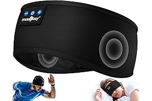 MUSICOZY Sleep Headphones: The Ultimate Noise-Canceling Headband for Enhanced Sleep and Relaxation