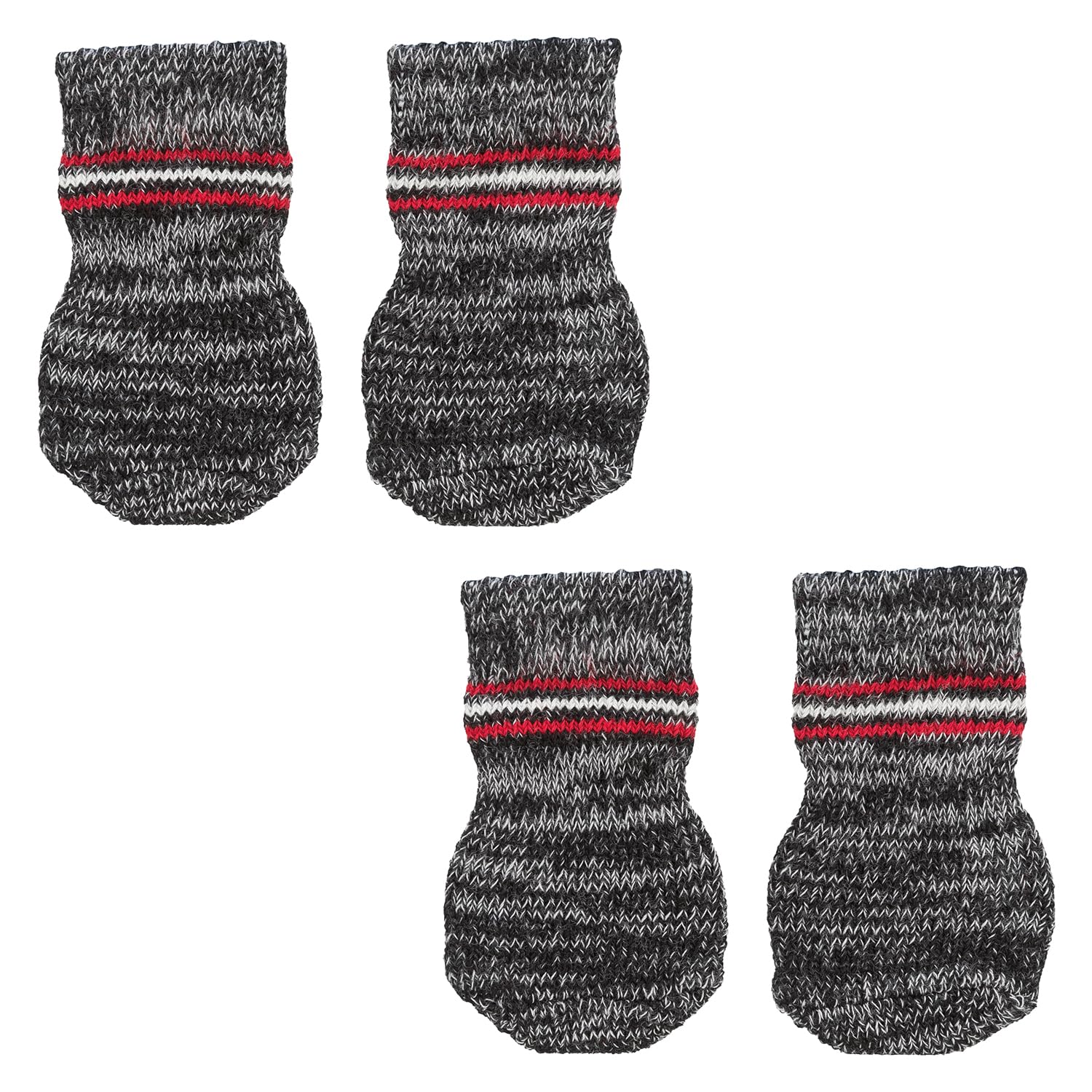 Trixie Non-Slip Socks for Dogs, Paw Protecter, Protect from Small Wounds, Cold Floors and Dusty Furniture, Grey (Color May Vary), 4 pcs (S-M) (B0D9NHWRZ9) Amazon Price History, Amazon Price Tracker