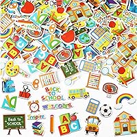 Vista 20 de JULBEAR Adhesivo de Espuma de Flores, 300 Piezas a Granel de Calcomanías de Espuma Autoadhesivas de Primavera, Calcomanías Coloridas Mixtas