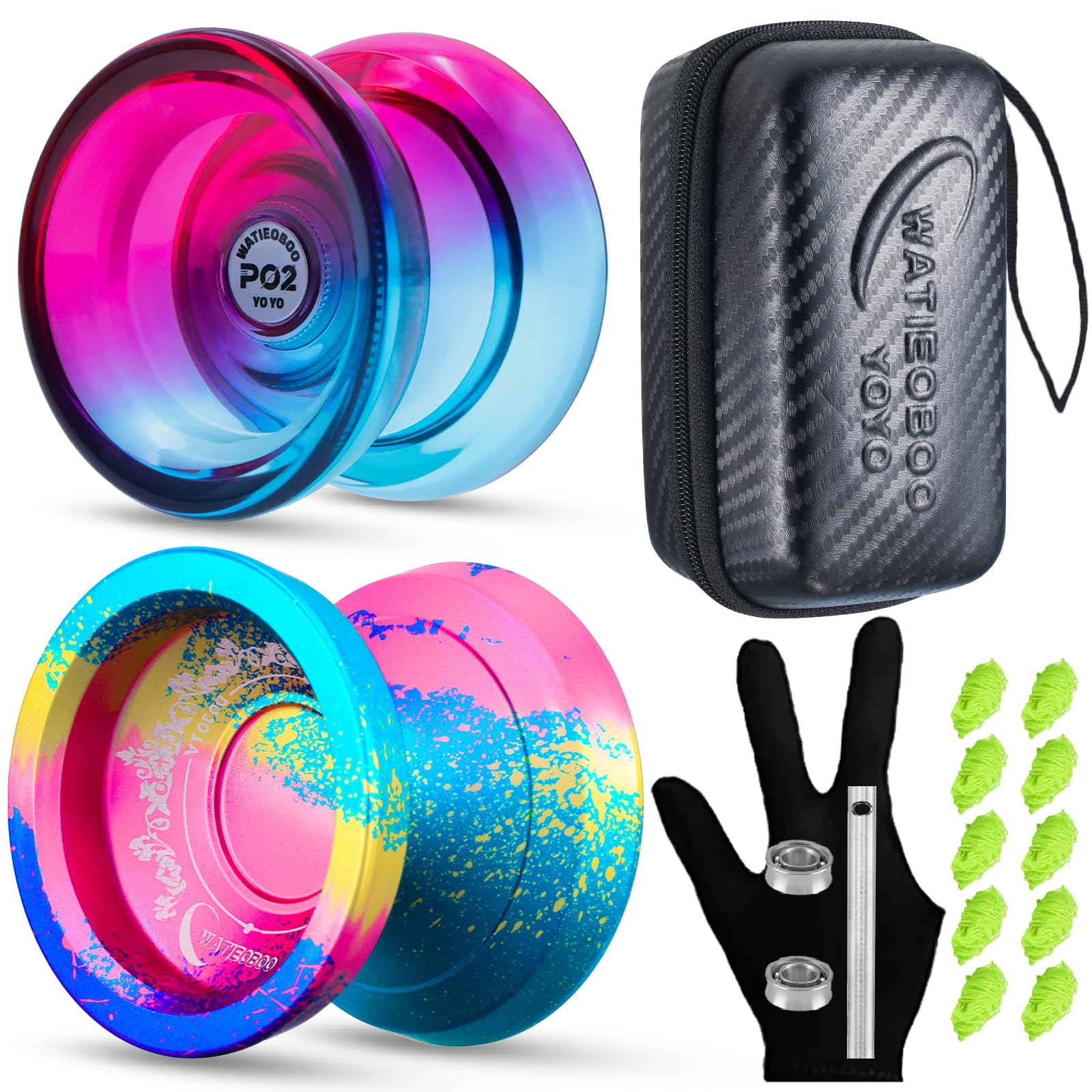 Amazon | WATIEOBOOYO Yoyo (P02 メタルヨーヨー + 301 ツー