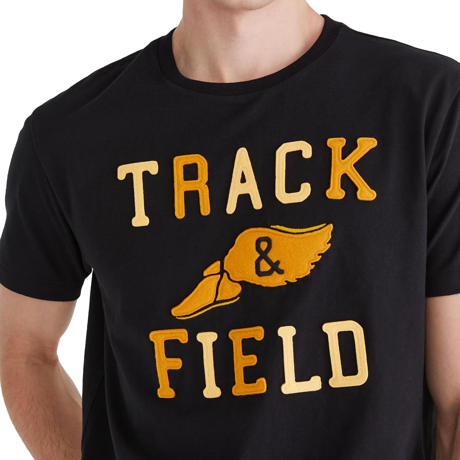 AEROPOSTALE Men's L2 Track and Field Short Sleeve Tee
