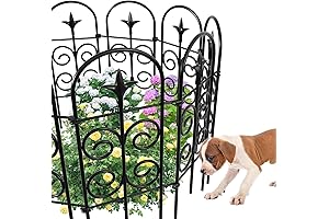 AMAGABELI Flexible Garden Fence: Protect Greenery & Define Boundaries