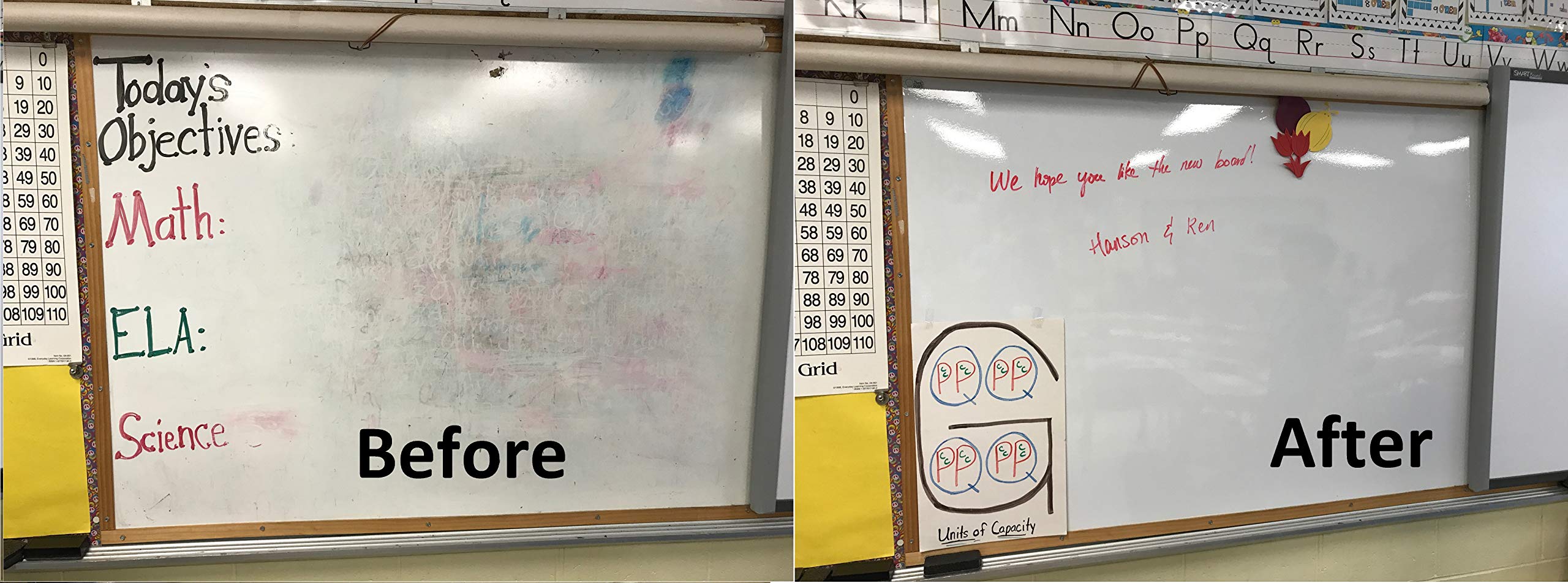 Buy TimeTech New Whiteboard Resurface Protector Clear Adhesive Sheet