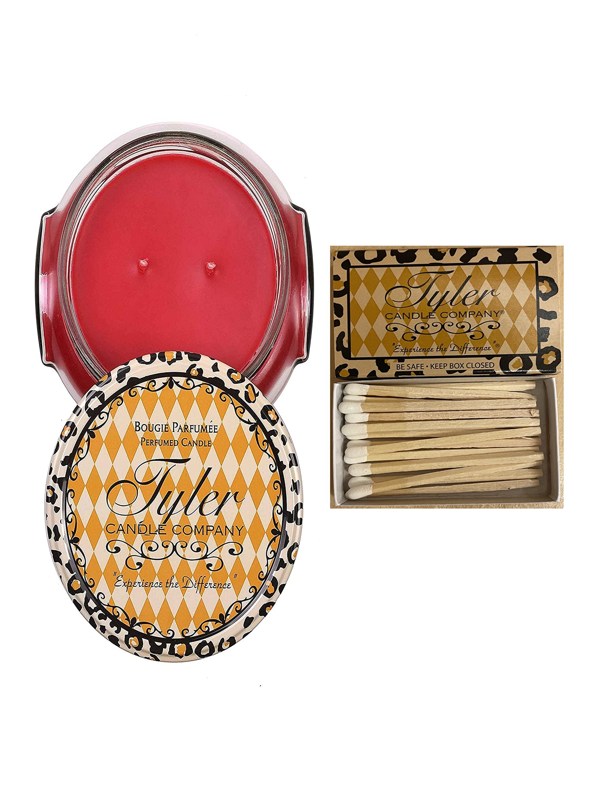 Tyler Candle Co A Christmas Tradition 22oz Candle (4 Pack w Matches)