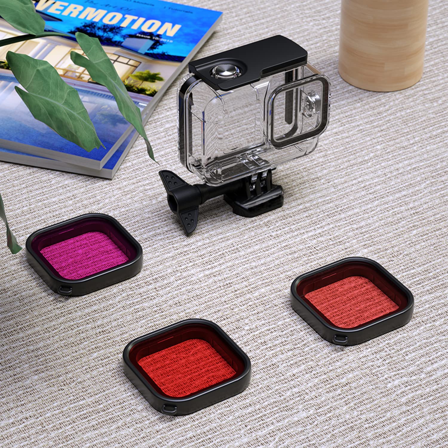 Filtro Rosso Per GoPro 8 - Correzione Colore Subacquea