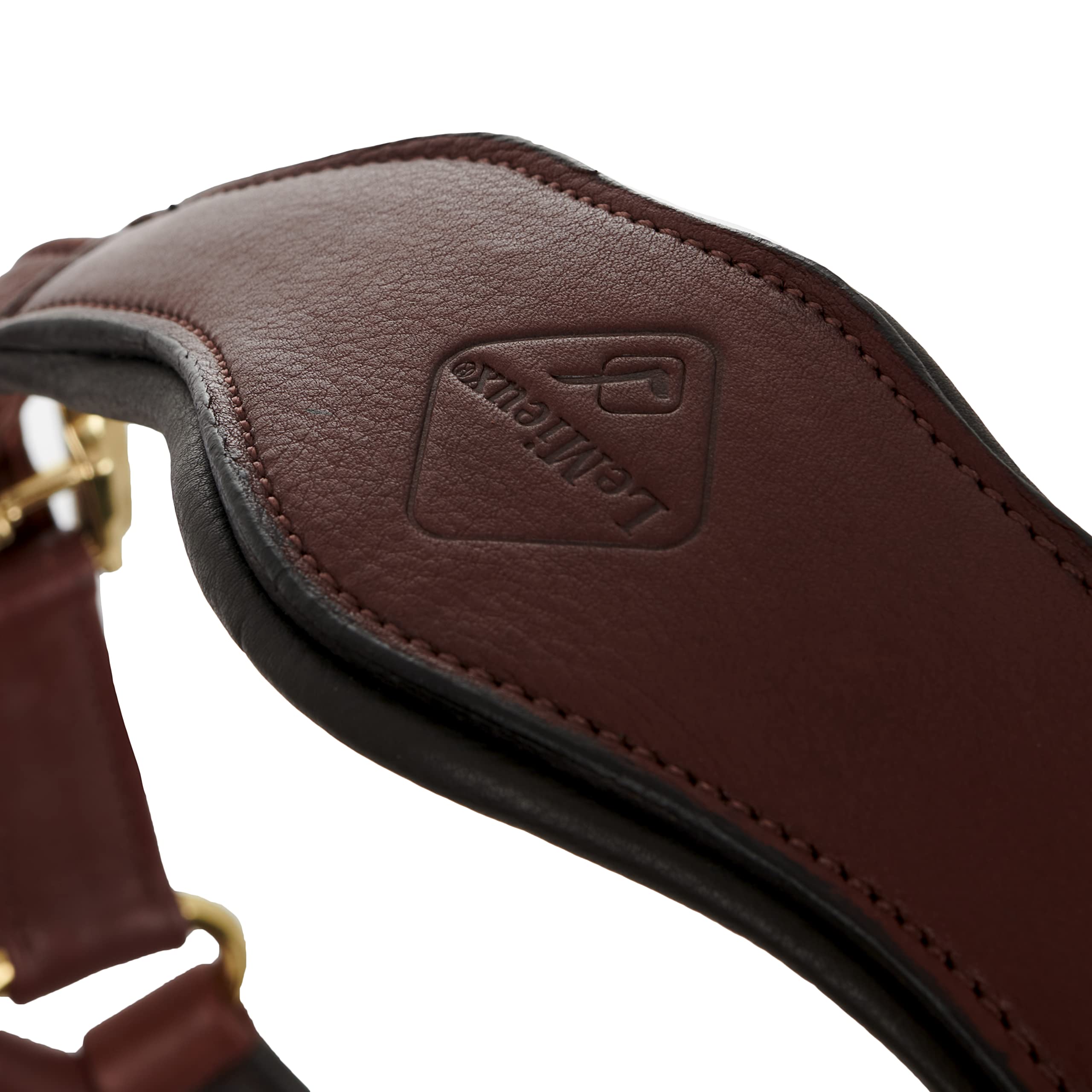 Lemieux Anatomic Leather Headcollar Brown - Full