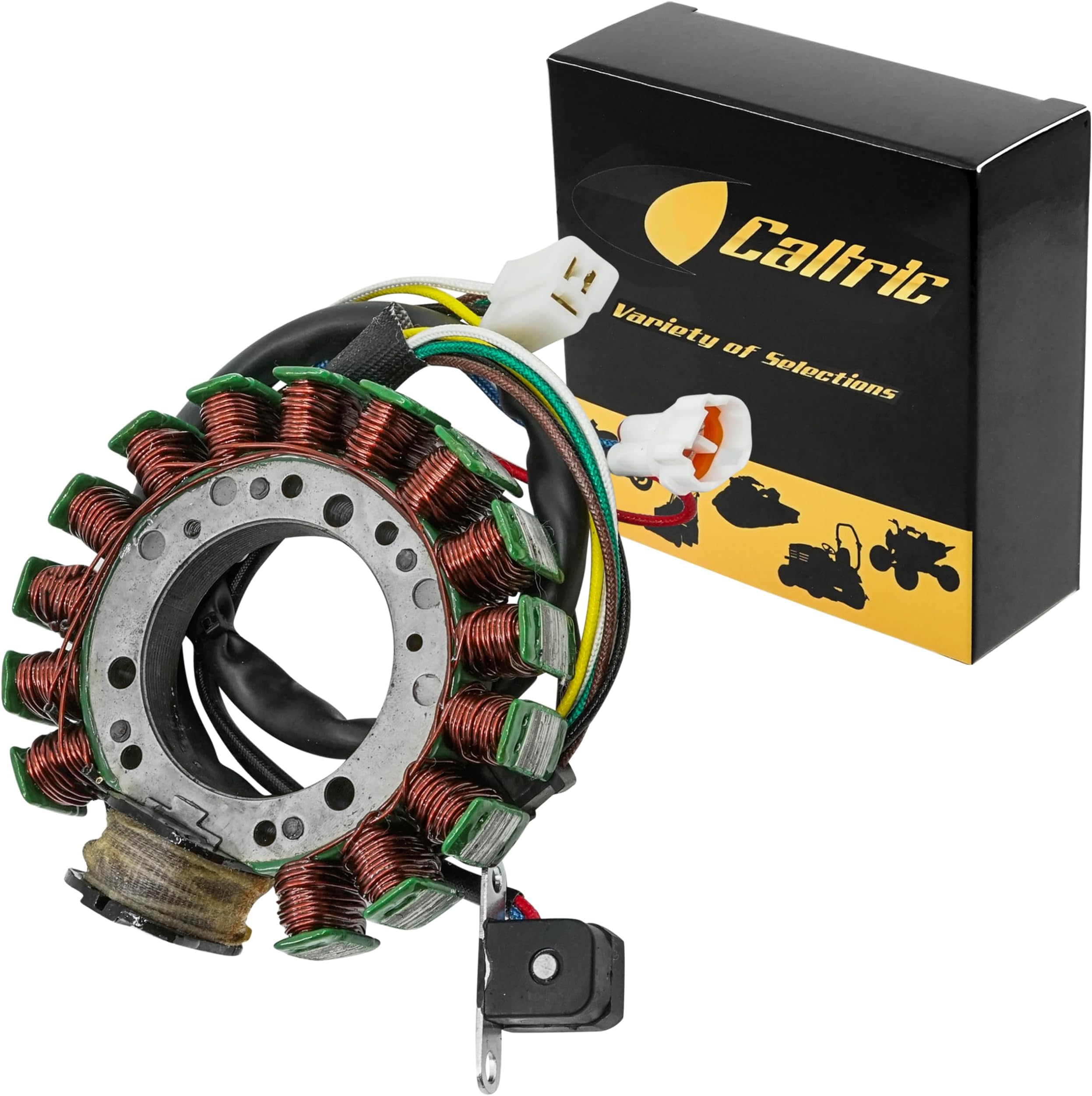 Caltric Blue O-Ring Drive Chain With Front Rear Sprockets Kit Compatible With Honda - View #7