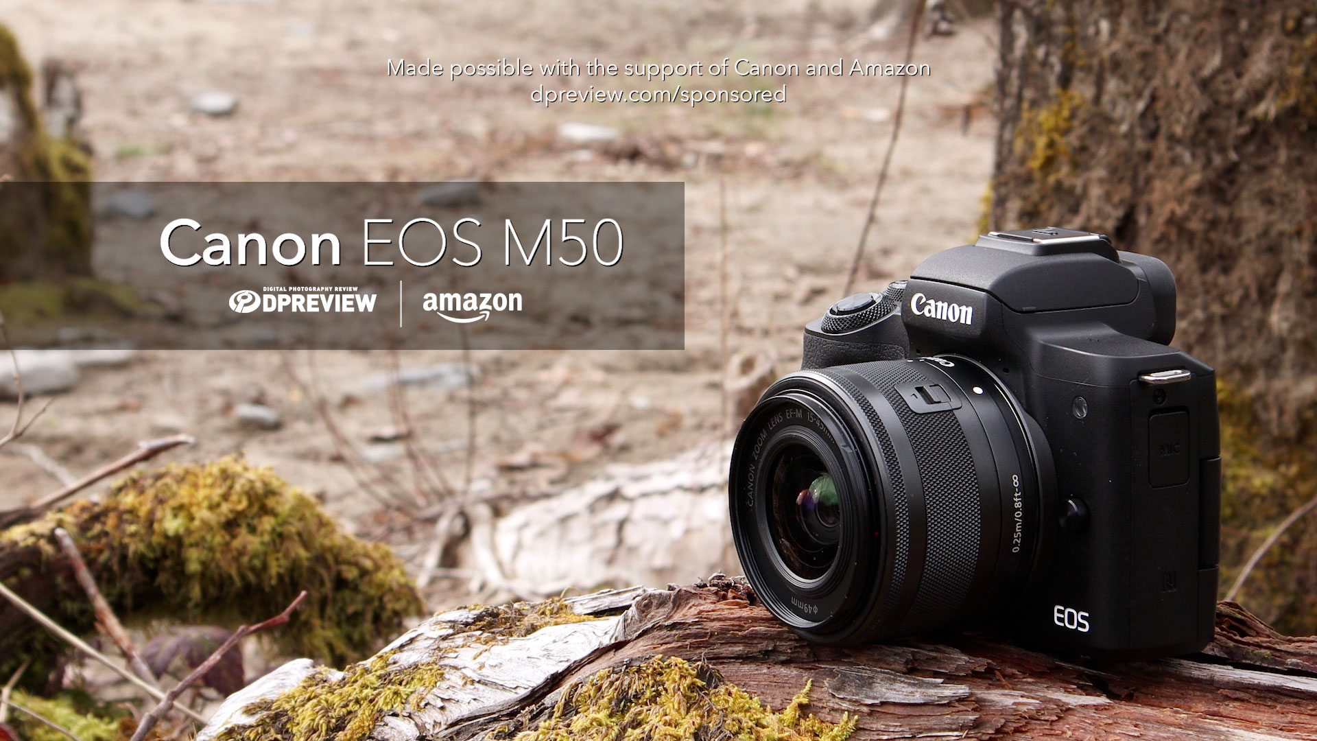 Amazon.com : Canon EOS M50 Mirrorless Digital 4K Vlogging Camera