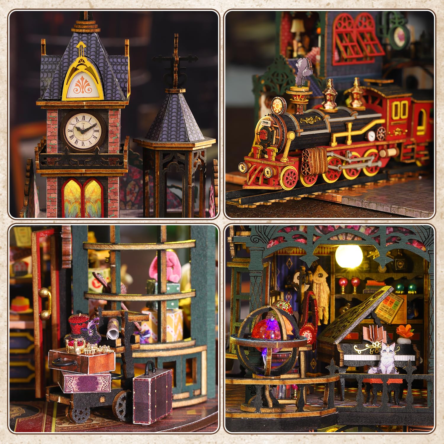 Mostop DIY Miniature Dollhouse Kit - Image 2