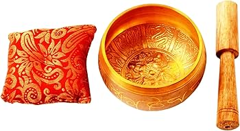 Amazon.co.jp: Purpledip ベルメタルシンギングボウル:チベット仏教