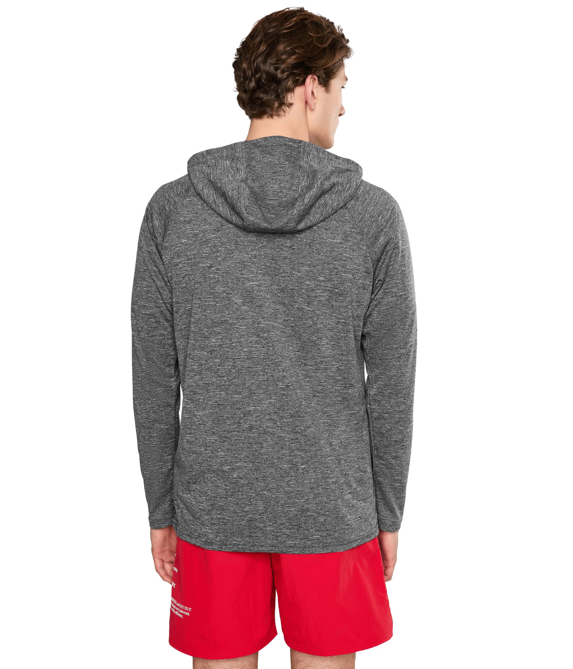 Nike Long Sleeve Hooded Hydroguard Maglietta Rash Guard Uomo