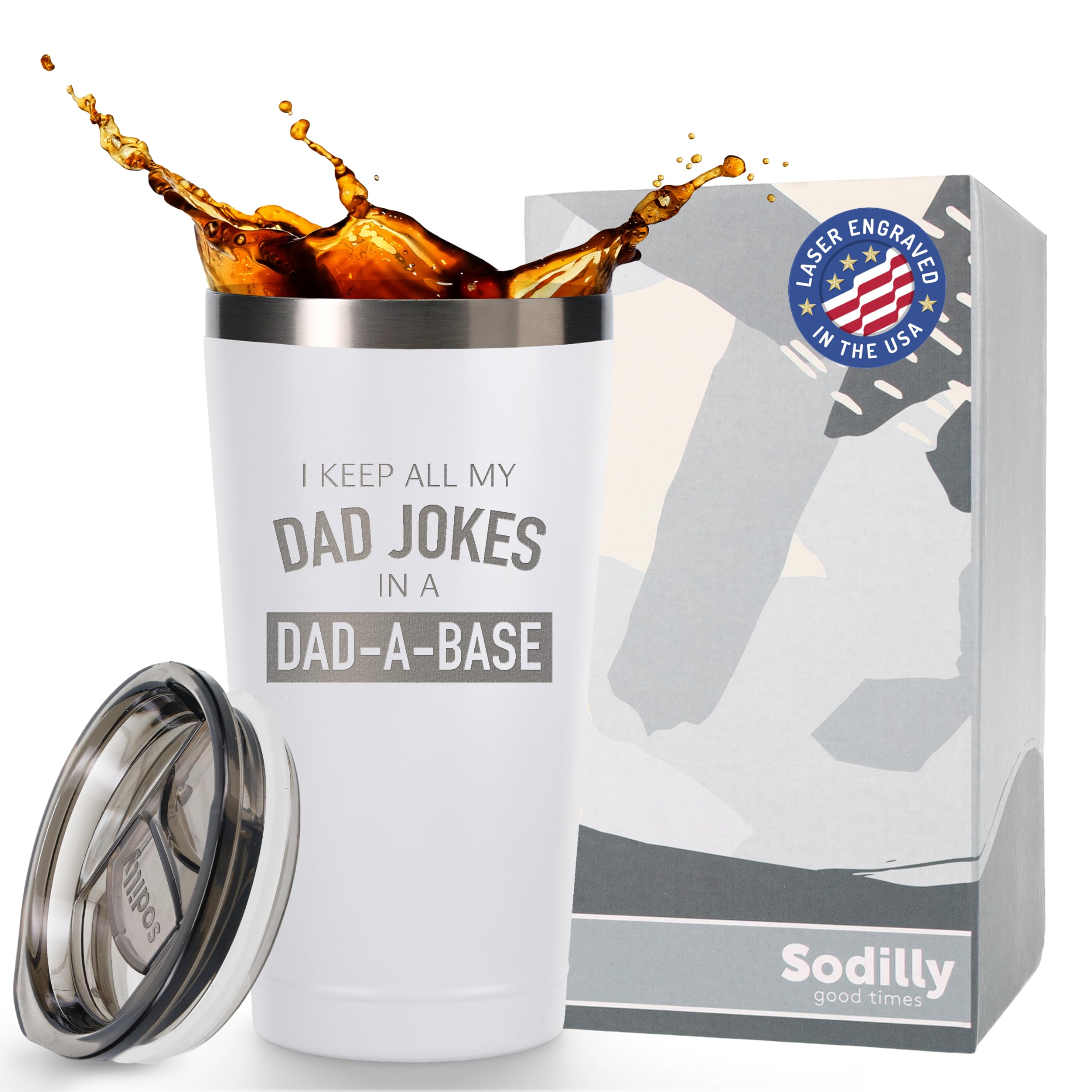 Fathers Day Gift Dad A Base Dad Joke Tumblers Present Desertcart
