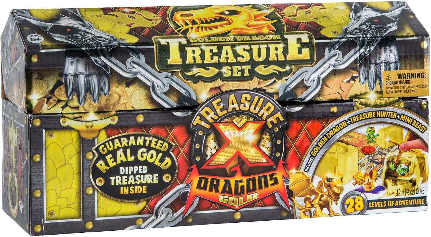 Treasure X Quest For Dragons Gold Treasure Set