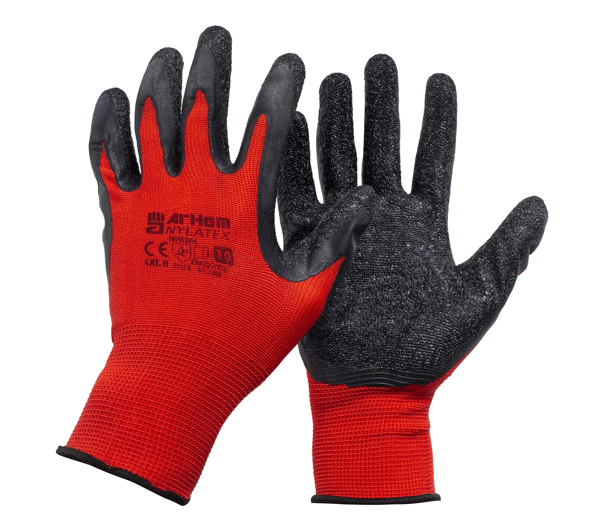 Guantes de trabajo ZUZII contra rozaduras con revestimiento protector 6