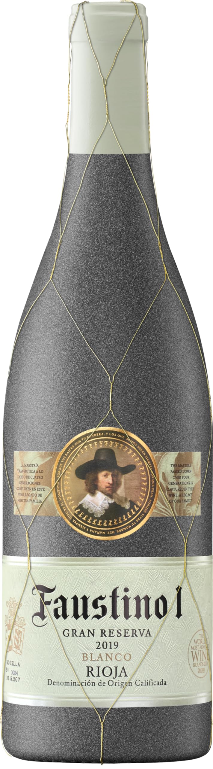 Faustino I Blanco Gran Reserva Rioja White Wine 2019 12.5% ABV, 75cl | White Grand Reserva Oak Aged Wine | Rioja, Span |
