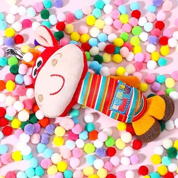 400 PCS Mini Pompoms for Crafting, 1cm Small Pompoms for Crafts, Multi-Colored Small Pom Poms Balls for Arts, Crafts, Holiday Craft Making, DIY Miniature Decorations, Home Decorations