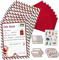 リリパットレーン　letter to santa Amazon.com : KOFECIT Letter To Santa Kit 8 Sets - 5x 7”Fill