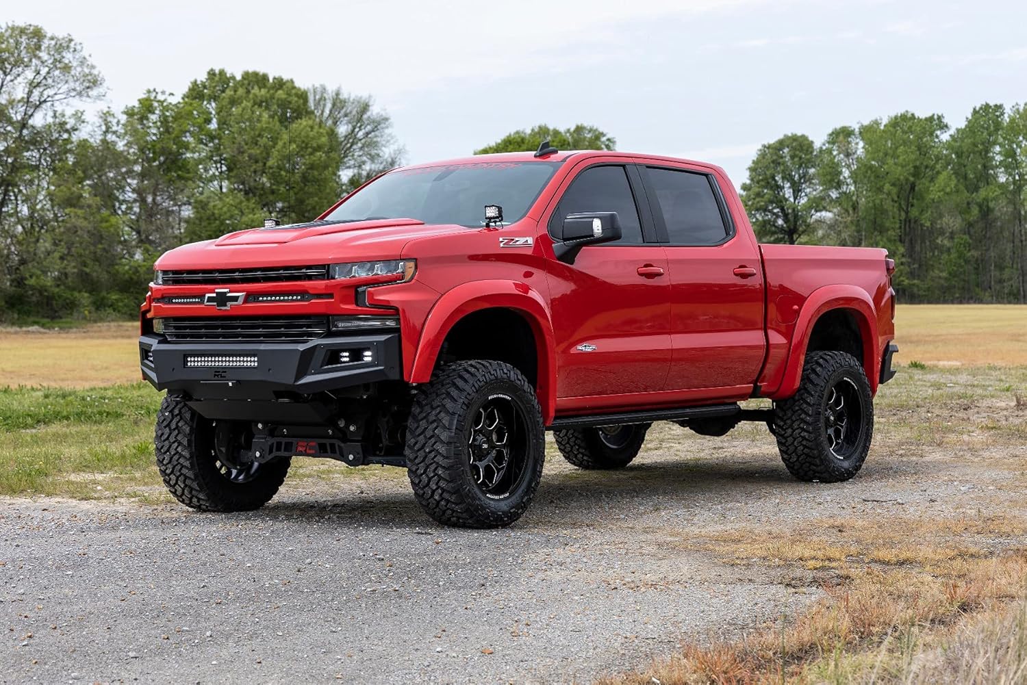 Rough Country Front High Clearance LED Bumper for 19-22 Silverado 1500-10757A